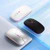 Venda imperdível Novo Mouse Sem Fio recarregável mudo laptop desktop compatível com vários dispositivos mouse Bluetooth de modo duplo