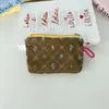 Nuevo Monedero Floral de Pana Bolso de Almacenamiento Casual Bolso Portátil para Guardar Monedas Bolso de Viaje para Lipstick