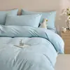 Juego de ropa de cama de cuatro piezas de jacquard bordado de algodón 100% Clase A de 60 hilos de lujo, juego de funda de edredón de tres piezas de algodón puro con relieve de alta gama