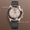 Comercio Electrónico Transfronterizo Popular Daytona Tres Ojos Seis Pines Reloj Mecánico Cronógrafo Multifunción Luminoso Acero Inoxidable Correa Calendario