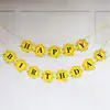 Bandeirola de puxar girassol de desenho animado com carinha sorridente ins Bandeira de girassol margarida pendurada Bar Decoração de festa de feriado