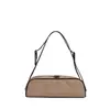 Bolso pequeño cuadrado de gamuza color Maillard para mujer, nuevo modelo 2026, diseño de nicho de alta gama, bolso de hombro y para llevar debajo del brazo para el día a día