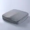 Cojín cuadrado para asiento de espuma viscoelástica con rebote lento, apto para todas las estaciones, para uso en la oficina, conducir y como cojín para asiento de coche o almohadilla para silla