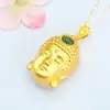 Pingente de Cabeça de Guanyin de Jadeíta de Grau A Natural Guan Yu Colar de Bodhisattva de Jade Água Azul Transmissão Ao Vivo Templo Atacado S5062407