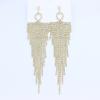 Pendientes de Aguja de Plata S925 con Pedrería, Pendientes de Borla, Estilo Vintage Largo, Pendientes Súper de Hada, Estilo Moderno para Mujer