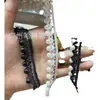 Nuevo Encaje de Perlas Soluble en Agua, Borde Bordado a Mano, Accesorios Decorativos para Cuello y Puño de Ropa Estilo Pequeño y Aromático