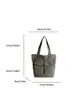 Bolso Tote de Moda Tendencia para Viajes Diarios para Mujer 2026 Primavera Nuevo Casual Versátil Lona de Lujo Ligero Bolso de Hombro para el Brazo