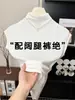 Camiseta de manga corta para mujer con pequeñas mangas acampanadas, nuevo modelo 2026, corte ajustado, elegante, versátil para ir al trabajo, con un pequeño cuello mao que ciñe la cintura