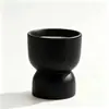 Copo de Vela Estilo Nórdico Ins Fronteiriço Pote de Vela Perfumada Cerâmica Romântica Copo de Vela Perfumada Recipiente para Vela Copo Vazio