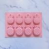 8 abacaxi 18 molde de silicone bolo sorvete pudim sobremesa molde sabão utensílios para assar