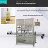 Máquina de embalagem de licor semiautomática Bebida de vinho tinto licor Máquina de enlatamento especial Linha de produção de enchimento quantitativo de licor