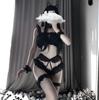 Lencería Sexual de Tres Puntos de Chica Gato Sexy Traje de Amor de Princesa Gato para Mujer Uniforme Lindo para 2226