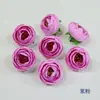 Capullo de té artificial capullo de rosa decoración de boda decoración de mesa flor diadema DIY flor de muñeca caja con flores