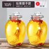 Frasco Sellado de Alta Gama para Almacenar Vino, Botella de Vidrio para Remojar Vino, Botella Vacía Especial para Almacenar Vino, Adecuado para Licor de Ginseng y Vino Medicinal