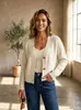Cárdigan de Punto Grueso Estilo Europeo y Americano Estilo Perezoso para Mujer, Nuevo Abrigo Suéter de Punto Holgado de un Solo Botón para Otoño e Invierno, Top Versátil de Moda