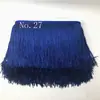 Bricolaje/Accesorios para Ropa/Encaje con Borlas para Danza Latina/Fleco de Poliéster de 15 cm de Largo Tres Piezas Envío Gratis