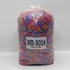 Directo de fábrica 8024 banda para el cabello de color para niños, liga pequeña para el cabello, cuerda para el cabello, alta elasticidad, al por mayor, una libra de liga desechable