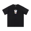 Nueva Camiseta Cort Alcatraz Series de Manga Corta con Logo de Letra Impreso Cuello Redondo Camiseta de Manga Corta Es un Superventas en Comercio Exterior Transfronterizo