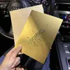 Tarjeta de Saludo Brillante y Soñadora de Pavo Real para el Día del Maestro Nuevo, Tarjeta Creativa 3D Personalizada de Felicitación de Año Nuevo Cumpleaños