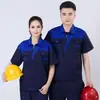 Blusas de trabajo para primavera y otoño, resistentes al desgaste y a la suciedad, adecuadas para talleres de capacitación, fábricas, sitios de construcción, reparación de automóviles y uniformes de protección laboral, con logotipo impreso