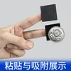 Tiras magnéticas suaves autoadhesivas Mileqi con adhesivo de respaldo, imanes de goma, material didáctico, pizarra, refrigerador, pizarra blanca, láminas magnéticas para coche