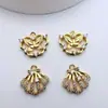Cobre Chapado en Oro Zirconia de Alta Retención de Color Colgante Mariposa Materiales para Pulsera Collar Pendiente Joyería Hecha a Mano