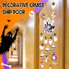Pegatinas para Coche de Crucero de Halloween, Pegatinas Magnéticas, Pegatinas Decorativas de Dibujos Animados, Pegatinas para Fiesta, Pegatinas Festivas, Pegatinas de Fiesta para Refrigerador