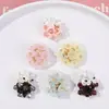 Flor de Cristal Pétalo de Hada Super Envejecida Racimo de Flores Trenzado a Mano con Cuentas Pasador de Pelo Accesorios para el Cabello Pendientes Material Venta al por Mayor
