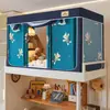 Temporada Estudiantil Clase A Tres Puertas Estable Sin Colapsar Cortina Mosquitero para Litera Estudiantil Mosquitero Estudiantil Cortina Opaca Fuerte