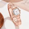 Explosiones transfronterizas fabricantes directo regalo moda relojes de pulsera de acero para mujer relojes de cuarzo para mujer venta al por mayor relojes para mujer comercio exterior