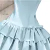 2026 Vestido Azul de Pastel sin Mangas Estilo Francés Elegante Cuello Redondo Ajustado Transfronterizo AliExpress 2026 Vestido