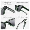 Gafas de Sol Retro Europeas y Americanas para Hombre, Gafas de Sol Polarizadas de Alta Gama con Montura Cuadrada, Nuevo Modelo 2026, Inserto de Ácido Propiónico, Protección Solar UV