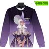 Produto Novo Transfronteiriço the Dawn of the Witch 2022 Primavera e Outono Moletom Gola Redonda Feminino Casual Manga Longa