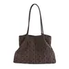 Bolsa casual de bolinhas de grande capacidade para mulheres, nova moda 2026 bolsa de ombro para o dia a dia, bolsa tote de alta qualidade, bolsa saco