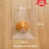 Bolsa de Embalaje para Pan Bolsa para Hornear Transparente Scone Comida Bolsa con Cierre Hermético Pequeña Galleta Pastel Tostada Sellado Bolsa Autoadhesiva