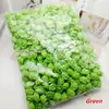 100 Peças Embaladas em Saco Opp Flores de Espuma 3,5cm Pe Flores Artificiais Casamento Caixinha de Doces Flor Rosa Urso Unicórnio DIY Mini