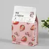 Bolsa de Empaque de Alimentos de Compuesto Plástico, Bolsa Sellada, Bolsa para Cocción al Vacío, Sellado por Ocho Lados, Bolsa Auto-Soportante con Cierre de Cremallera, Personalización de Bolsa con Cremallera