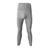 Calça Sanitária Feminina de Cintura Alta e Gancho Profundo, Algodão Puro, Estilo Masculino, Calça Térmica para Meia-Idade e Idosos, Calça Sanitária de Peça Única Protetora da Cintura