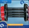 Conjunto de Rodas Sólidas de Mineração de 350mm para Minas de Carvão Conjunto de Rodas de Mineração de Plataforma Plana Subterrânea