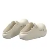 Zuecos de Plataforma Eva para Mujer con Suela Gruesa, que Aumentan la Altura, Antideslizantes, Versátiles para Exteriores, Zuecos Cerrados Estilo Birkenstock para Mujer