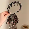 Diadema de Cinta Estilo Nuevo 2025 para Mujer, Diadema Dentada de Alta Gama, Lazo para Cola de Caballo de Corona Alta, Accesorio para el Cabello de Niña Dulce