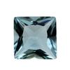 Gema Huagang cuadrada en ángulo recto, flor de coche, n.° 106, cristal azul afilado, piedra desnuda, princesa, gema cuadrada de color sintético