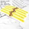 Etiqueta Adhesiva Larga Xue Mei Niang Etiqueta Selladora Puff de Yema de Huevo Pastel Puff Hilo de Carne Etiqueta de Horneado Xiaobei