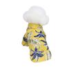 Ropa para mascotas Ropa para perros Verano Delgada Ropa para mascotas Ropa para gatos Primavera Verano 21 Camisa Hawaiana Árbol de Coco
