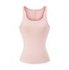 Camiseta Regata Feminina Petite Picante Sexy de Alça Estreita Verão 2025 Alta Elasticidade Cintura Marcada Top Costas Bonitas