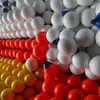 Bola Anticolisión Tipo A para Yate Bola Flotante de Agua Boya de Canal Bola Marina Anticolisión Inflable de PVC