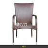 Mesa e cadeira de vime ao ar livre Varanda ao ar livre Villa Pátio Lazer Sofá Jardim À prova d'água Cadeira de vime à prova de sol Móveis combinados