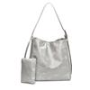 Bolso de moda de gran capacidad para mujer, nuevo bolso de hombro combinable para desplazamientos de verano 2024, bolso sencillo, bolso grande de moda.
