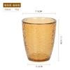 Taza de acrílico simple, protección del medio ambiente, taza de cerveza de plástico, taza de té de restaurante, taza de agua resistente a altas temperaturas, taza esmerilada anticaídas