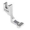 Pie prensatelas de cremallera invisible unilateral para máquina de coser industrial S518L pie prensatelas de cremallera invisible T168 pie prensatelas de cremallera unilateral